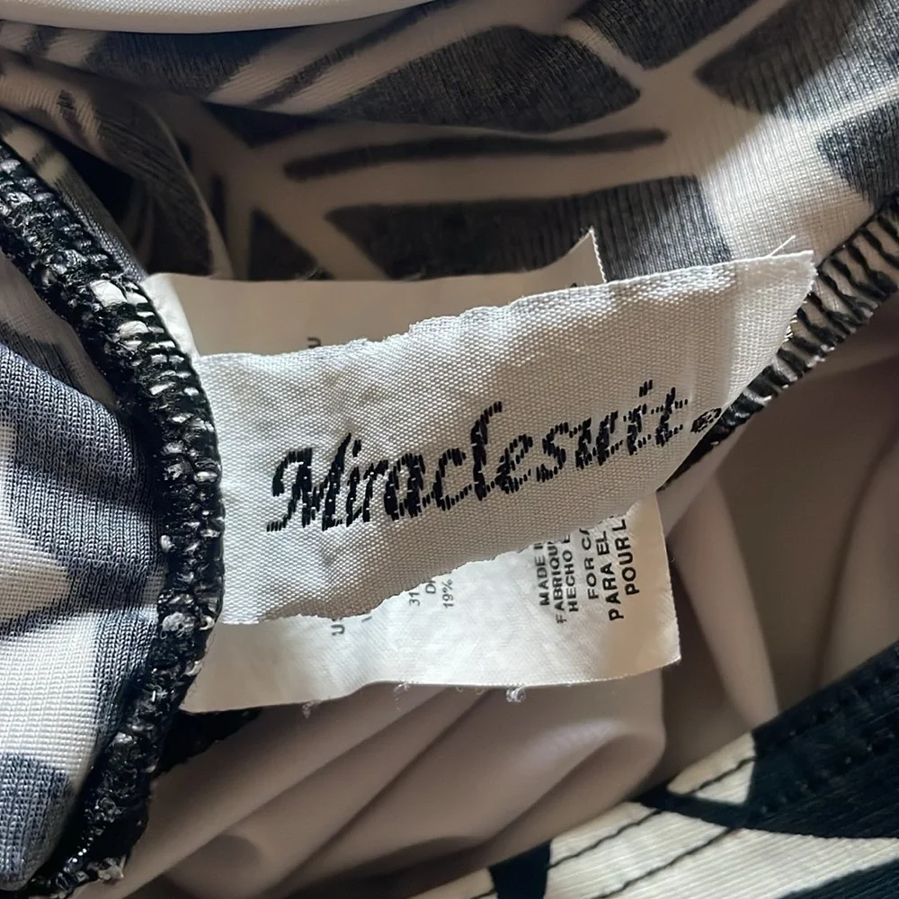 Miraclesuit One Piece Swimsuit Size 14‎ - Picture 3 of 6